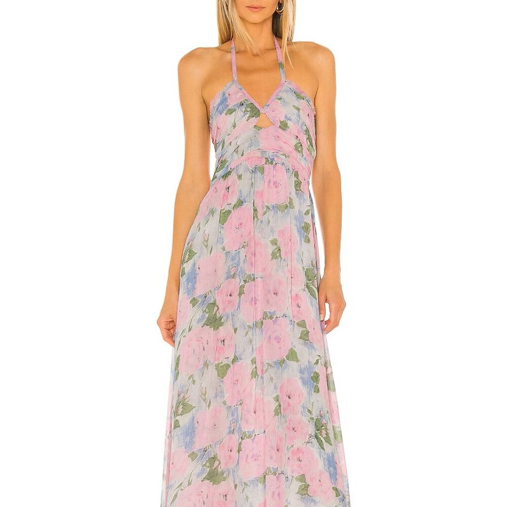 LoveShackFancy Donovan Dress, Blueberry Frosting, Size  6